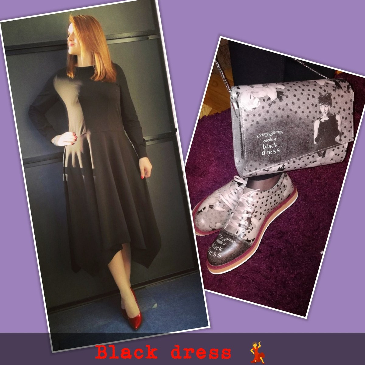 Crna haljina — klasični rez