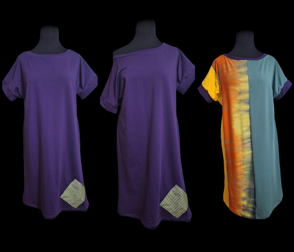 Ljubičasta haljina — tri varijante