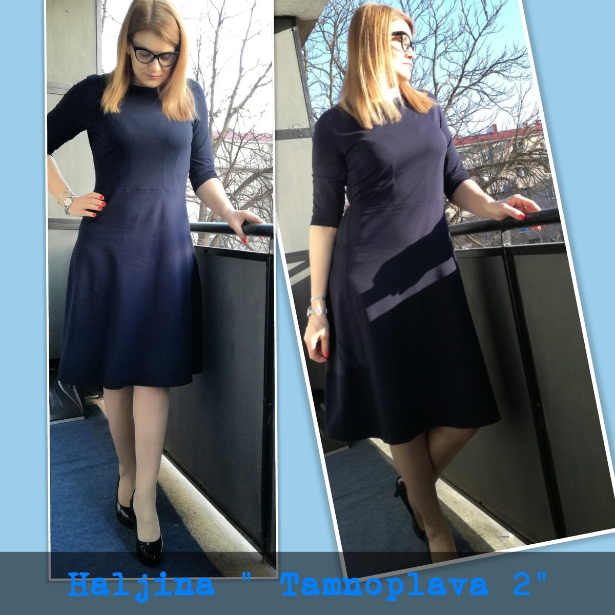 Haljina Tamnoplava 2